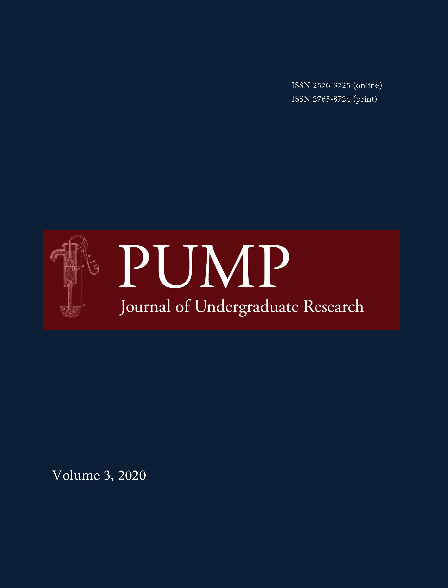 					View Vol. 3 (2020): PUMP Journal of Undergraduate Research
				