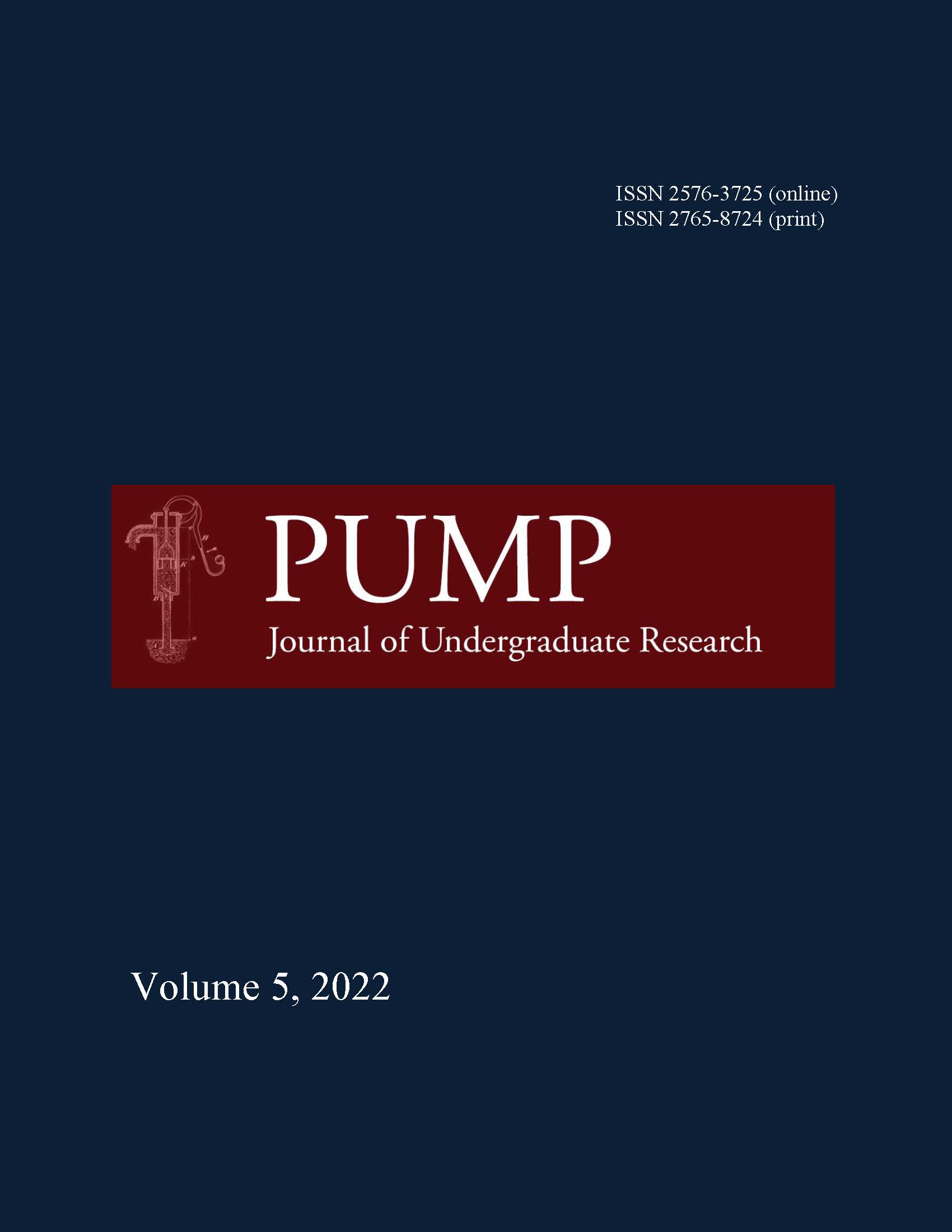 					View Vol. 5 (2022): PUMP Journal of Undergraduate Research
				