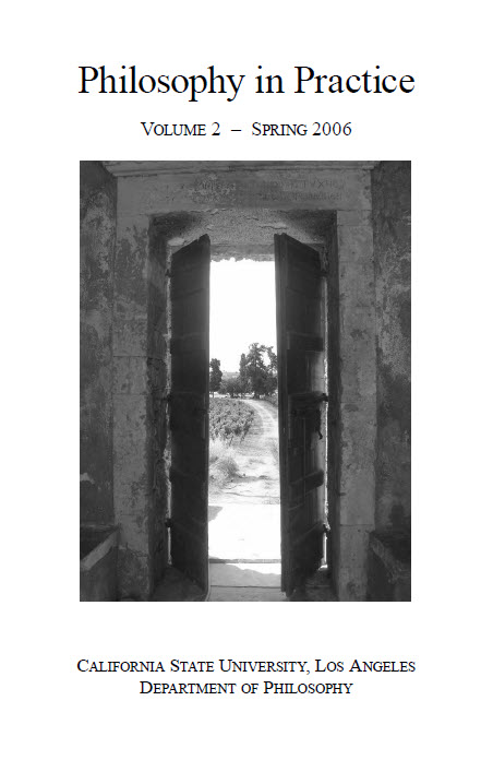 Philosophy in Practice Cover volume 2